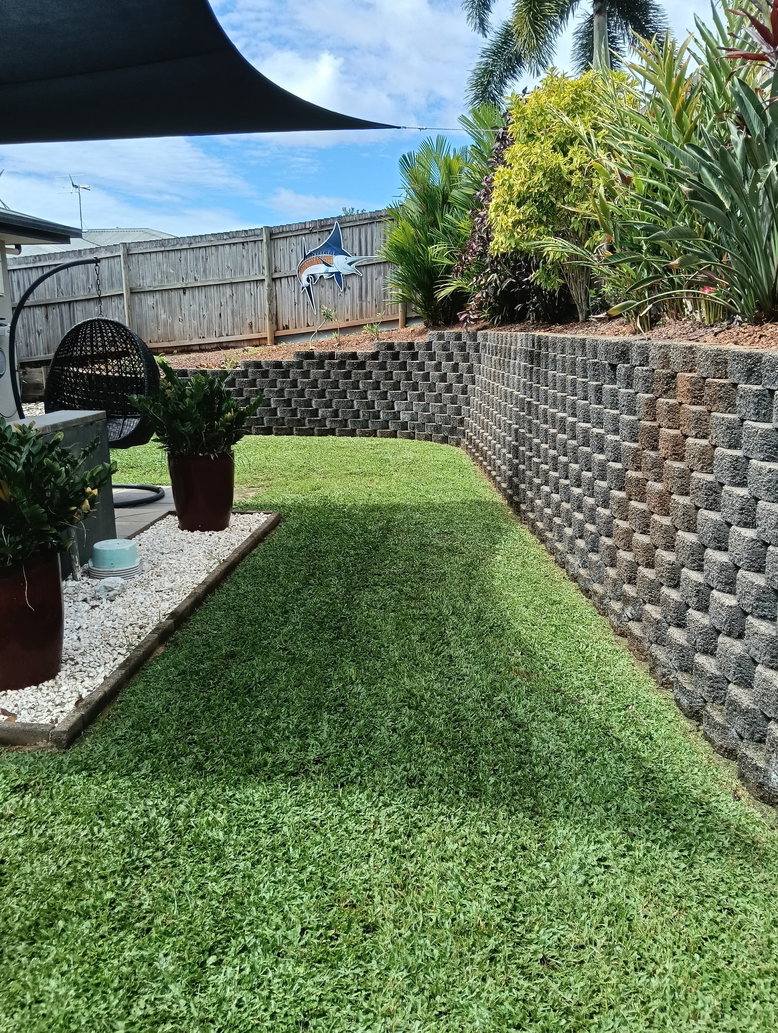 Garden transformation - After