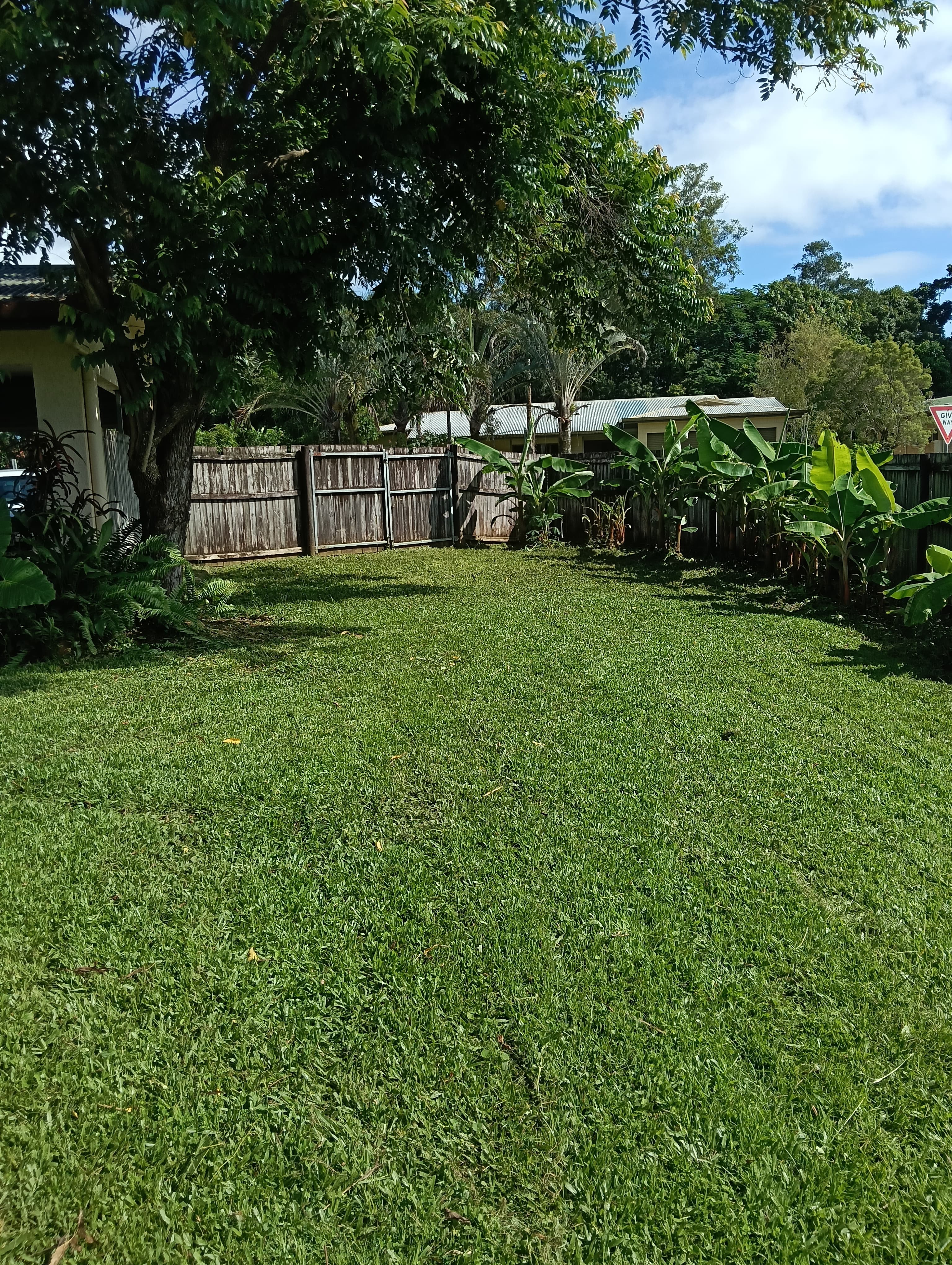 Garden cleanup - After